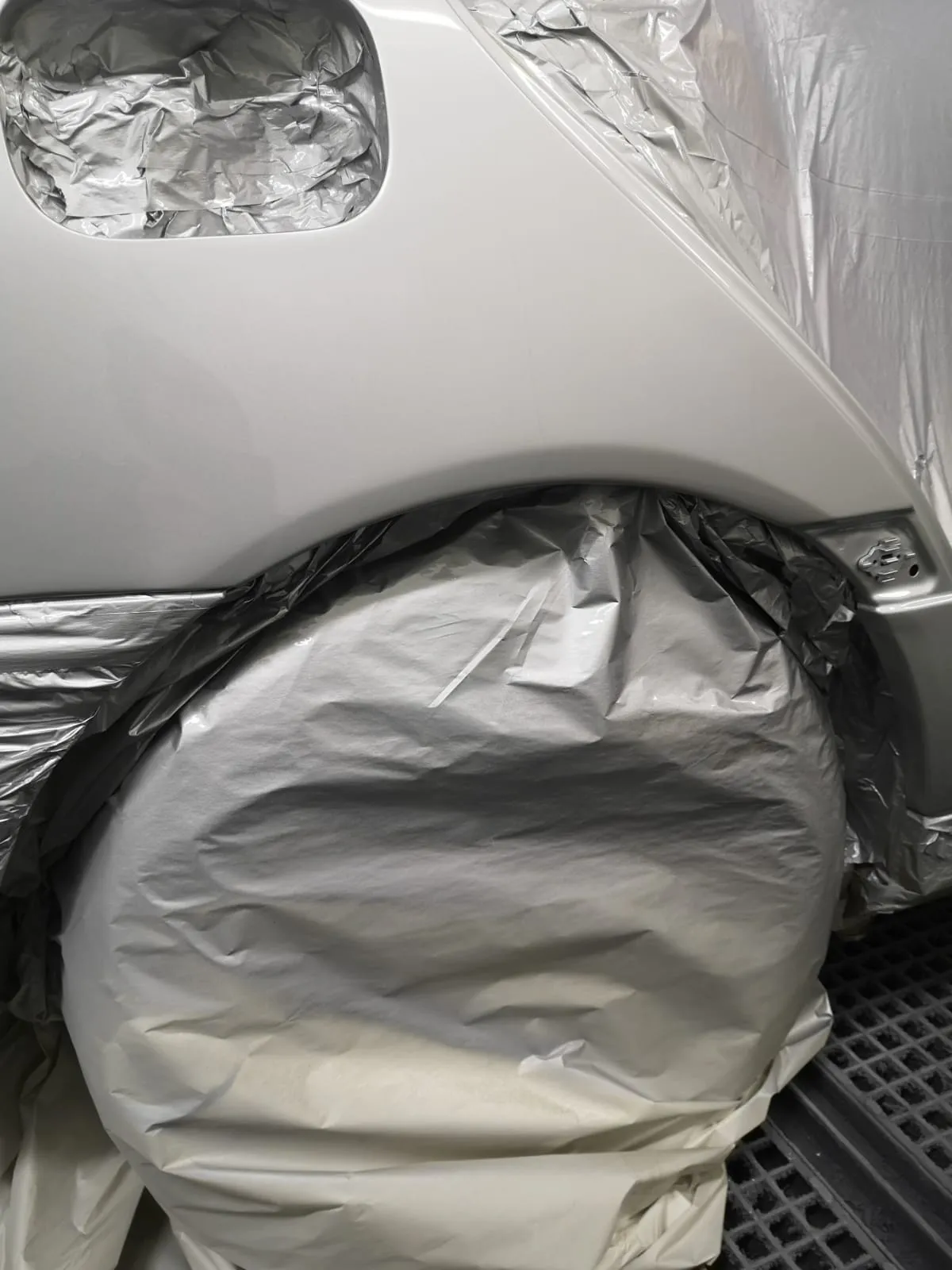 Fahrzeug nach der professionellen Lackierung